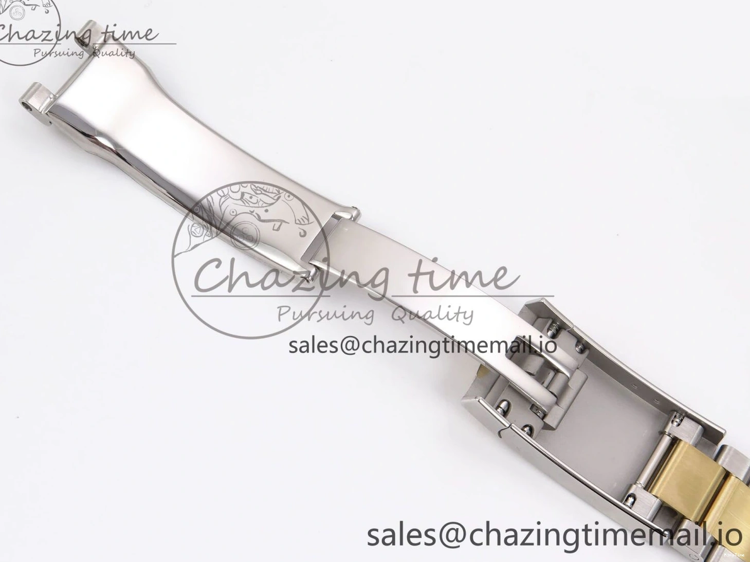 MiroTime 1229 DateJust 41 126333 EWEF Best Edition YG Diamonds Dial on SS YG Oyster Bracelet A Minimalist 973